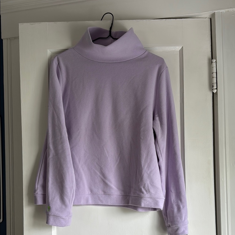 Lavender Turtleneck Sweater